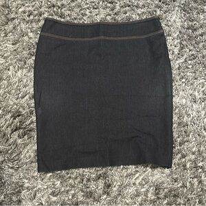 Classic denim material pencil Skirt